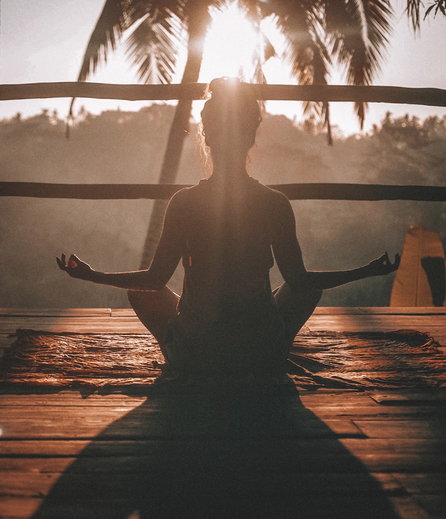 Person in a peaceful resting pose practicing calming breathwork before sleep