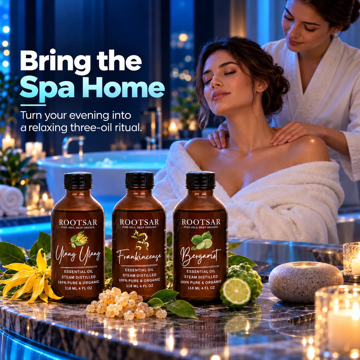 No Membership Needed Combo - Prime Day - Frankincense, Bergamot & Ylang Ylang Essential Oil Set